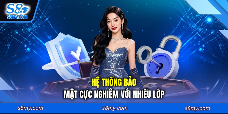 Hệ thống bảo mật cực nghiêm với nhiều lớp